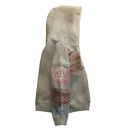 Grey Desired Way Zip-up