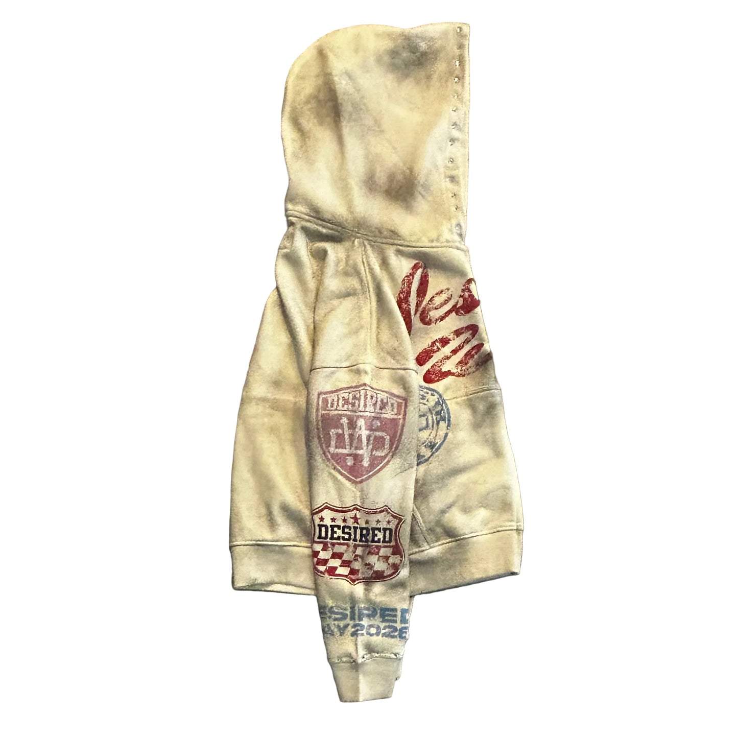 Tan Desired Way Zip-up